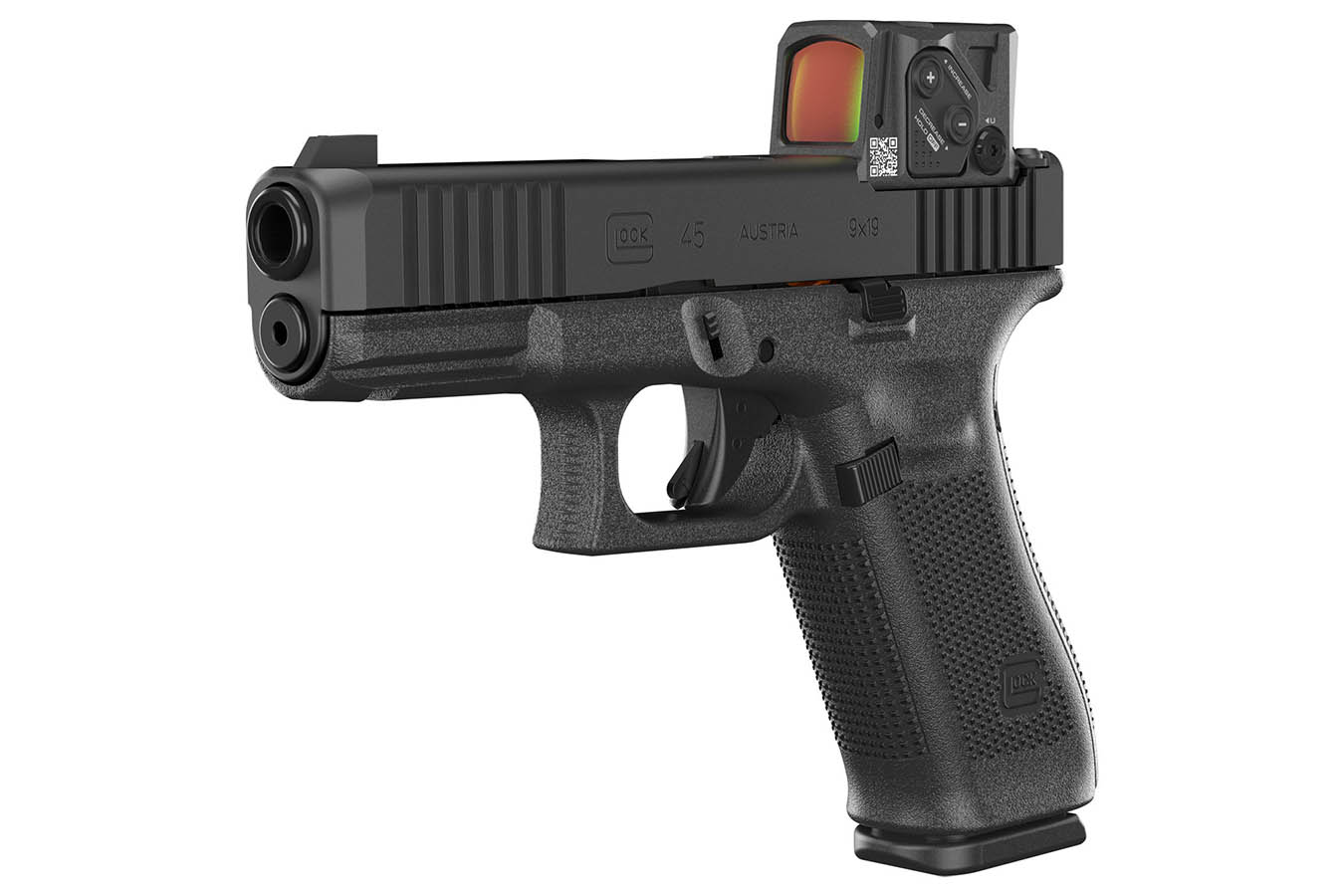 GLOCK 45 G6 9mm Semi-Auto Pistol w/ DC8 Aimpoint COA Red-Dot Sight